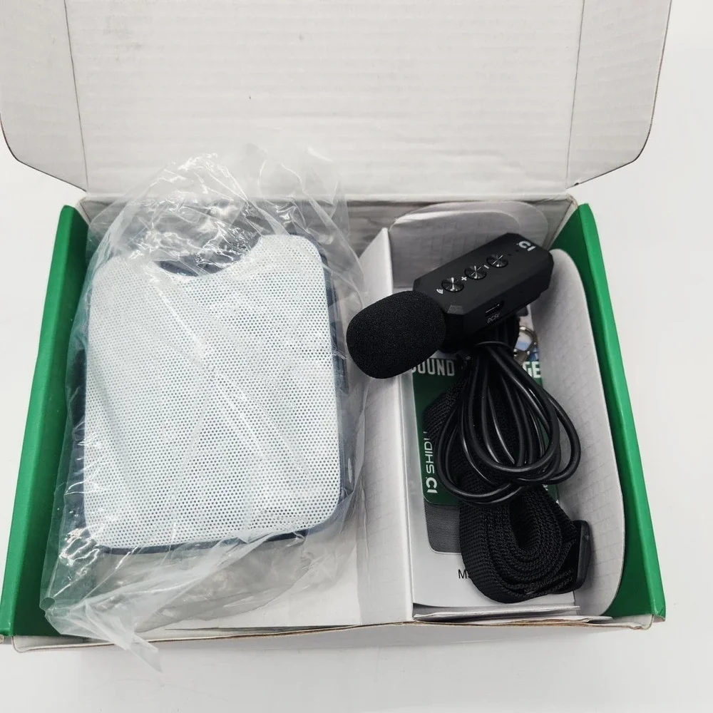 SHIDU M500 35W Voice Amplifier Bluetooth Wireless Lavalier Mic Teacher Speaker